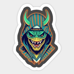 Snake Demon Sticker